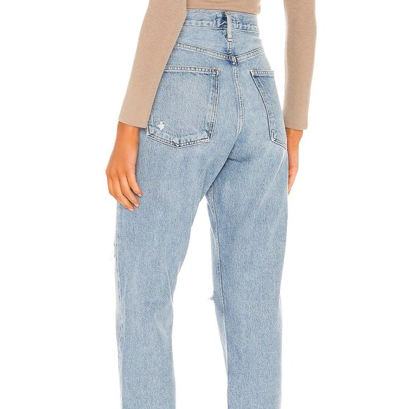 Agolde 90's loose fit Jeans NWT in light wash "Captured" - Picture 2 of 6
